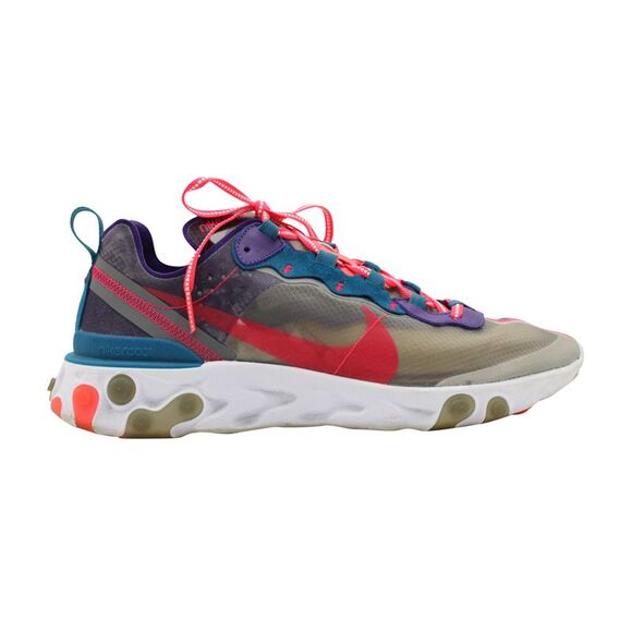 Nike React Element 87 Sneakers in Red Orbit Synthetic - Picture 1 of 8